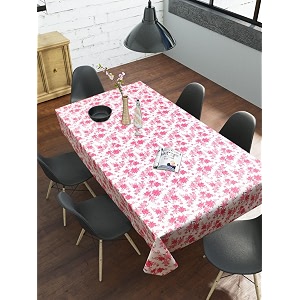 Dakshya Industries PVC Waterproof Withoutlace Dining Table