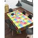 Dakshya Industries PVC Waterproof Withoutlace Dining Table