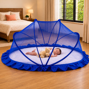 DAKTIS Baby Folding Mosquito net Blue Color