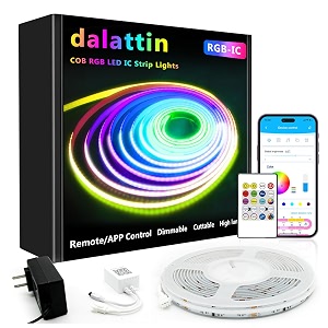 dalattin Smart RGB COB LED IC Strip