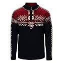 Dale of Norway 140th Anniversary Men’s Sweater - 100% Lightweight Wool Ski Sweater - Men’s Sweaters and Pullovers