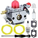 Dalom Carburetor Kit bvm200fe for Poulan Craftsman 25cc Blower