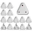 DALUCI Baby Proofing Socket Plug Covers 15 Pcs – Baby Safety Child Proof Electric Socket Protector for Switch Board, Dummy Plug Cover Guards for Kids Safety (Pack of 15, White)