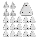 DALUCI Baby Proofing Socket Plug Covers - 20 Piece Switch Board Cover for Kids Safety | Electric Socket Protector &amp; Dummy Plug Guards (Pack of 20, White) - Baby Safety Products for Home