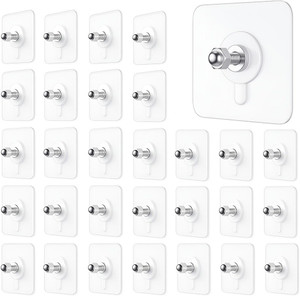 daluci nail free wall screw adhesive non-trace no drilling bathroom installation hook 30
