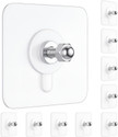 DALUCI Nail Strong Adhesive Holder for Kitchen Bathroom Water and Oil Proof Hook 10