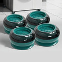 DALUCI Washing Machine, Refrigerator, Water Cooler, Air Cooler Material Plastic, Rubber (9 cm x 5 cm)