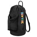 Dalykate Backpack Laundry Bag, Laundry Backpack with Shoulder Straps and Mesh Pocket Nylon Clothes Hamper Bag with Drawstring Closure