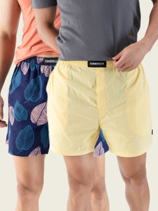 damensch pack of 2 breeze printed men boxer