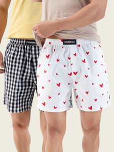 damensch pack of 2 breeze printed men boxer