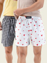 Damensch Pack of 2 Breeze Printed Men Boxer