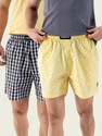 Damensch Pack of 2 Breeze Printed Men Boxer