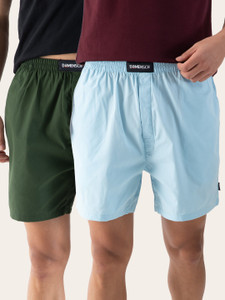 damensch pack of 2 breeze solid men boxer