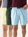 Damensch Pack of 3 Breeze Solid Men Boxer