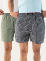 Damensch Pack of 2 Cotton Back Pocket Printed Men Boxer