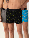 Damensch Pack of 3 Cotton Back Pocket Printed Men Boxer