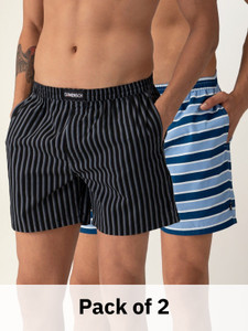 damensch cotton side pocket printed men boxer