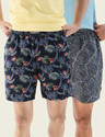 Damensch Pack of 2 Cotton Side Pocket Printed Men Boxer