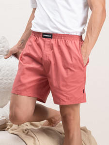 damensch cotton side pocket solid men boxer