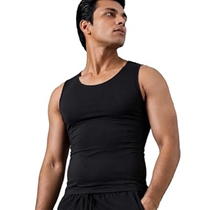damensch form physiq padded chest vest for men muscle enhancer innerwear sculpted body shaper vest removable foam inserts slim fit confidence wear