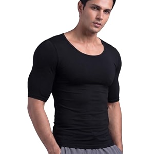 damensch form physiq padded chest vest for men muscle enhancer innerwear sculpted body shaper vest removable foam inserts slim fit confidence wear
