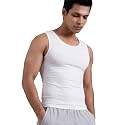 DAMENSCH Form Physiq Padded Chest Vest for Men Muscle Enhancer Innerwear Sculpted Body Shaper Vest Removable Foam Inserts Slim Fit Confidence Wear