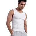 DAMENSCH Form Physiq Padded Chest Vest for Men Muscle Enhancer Innerwear Sculpted Body Shaper Vest Removable Foam Inserts Slim Fit Confidence Wear