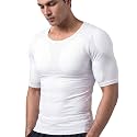 DAMENSCH Form Physiq Padded Chest Vest for Men Muscle Enhancer Innerwear Sculpted Body Shaper Vest Removable Foam Inserts Slim Fit Confidence Wear