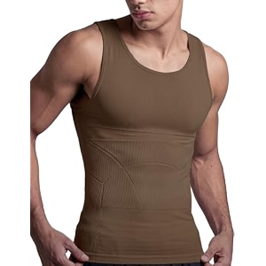 damensch form shapewear for men comfortable and stretchy body shaper for man posture correcting tummy tucker breathable gynecomastia compression t shirt ideal for parties shirt tucker for men