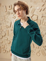 Damensch Full Sleeve Solid Men Sweatshirt