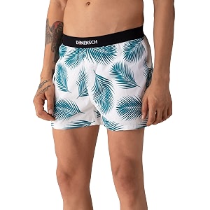 damensch men39s regular fit cotton breeze ultra-light printed pack of 1 inner boxer  100 cotton fabric underwear for men moisture wicking mens underwear-turk white-m