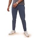 DAMENSCH Men's Regular Fit Mid Rise Ottoman Joggers | Stylish Joggers for Casual Wear