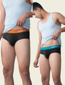 Damensch Pack of 2 Solid Men Brief