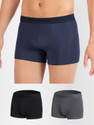 Damensch Pack of 3 Micro Modal Stretch Anti-Bacterial Solid Men Trunk