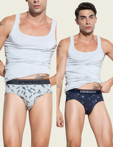 damensch men deo-cotton deodorizing v shape brief