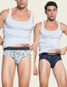 Damensch Men Deo-Cotton Deodorizing V Shape Brief