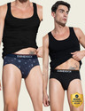 Damensch Men Deo-Cotton Deodorizing V Shape Brief