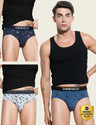 Damensch Men Deo-Cotton Deodorizing V Shape Brief