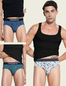 Damensch Men Deo-Cotton Deodorizing V Shape Brief
