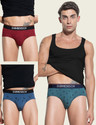 Damensch Men Deo-Cotton Deodorizing V Shape Brief