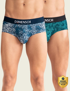 damensch men combed cotton stretch v shape brief
