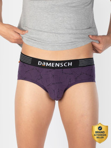damensch men combed cotton stretch v shape brief