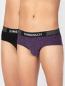 Damensch Pack of 2 Deo-Cotton Deodorizing V Shape Printed Men Brief