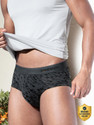 Damensch Men Deo-Soft Micro Modal Grey Brief
