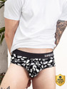 Damensch Men Micro Modal Moisture Wicking Black Brief