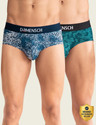 Damensch Men Combed Cotton Stretch V Shape Brief