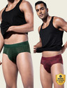 Damensch Men Micro Modal Stretch V Shape Brief
