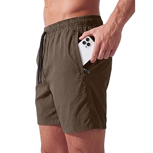 DAMENSCH Men Matte Finish Quick-Dry Shorts DaAqua