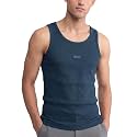 DAMENSCH Men Ribbed Texture Cotton-Rich Comfort Easy