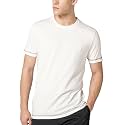 DAMENSCH Men’s Element Casual Solid Contrast Stitch T-Shirt